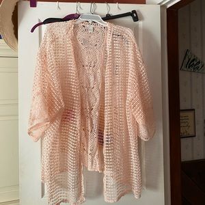 New with tags Crocheted kimono